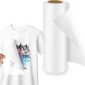 DTF Transfer Film High Temperature Heat Transfer PET Film Digital Printing 130-160C 99% Transfer Rate 75um Thickness