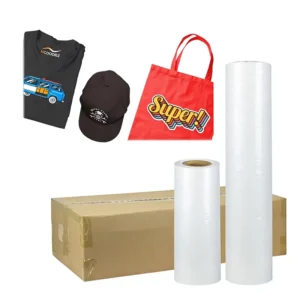 DTF Transfer Film and Cold Sublimation Transfer Paper for Polyester, 13 x 19 Inch PET Sheets/Rolls, A3/A4, Custom Sizes