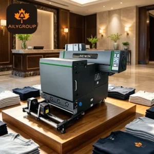 DTF600PRO DTF Printer with Multiple Printing Speed Modes 1.5-4 sqm/h for Custom Apparel Heat Transfer Printing
