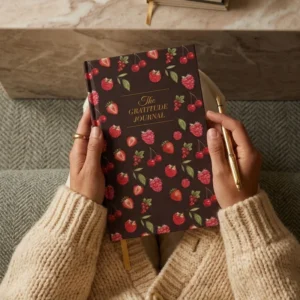 Daily Guided Gratitude Journal A5 Hardcover Mindfulness Notebook