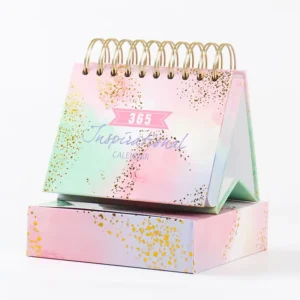 Daily Undated 365 Calendar for Desk Office Desk Calendar Custom Table Calendar