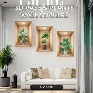 Decorative Penguin Wall Sticker Digital Printing PVC Home Decoration