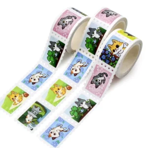 Decorative Sticker Roll Washi Tape Roll for Planner Stationery and DIY