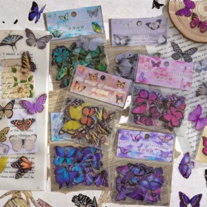 Decorative Waterproof PET Stickers for Home and Phone Decoration