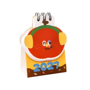 Desk Calendar Cartoon Mini Desktop Decoration Student Portable Small Award Gift