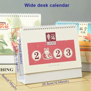 Desktop Calendar Custom Tear-off Calendar Printing Page-a-day Desk Top Calendar