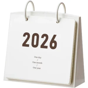 Desktop Small Ornaments Table Rack Schedule High Color Value Calendar