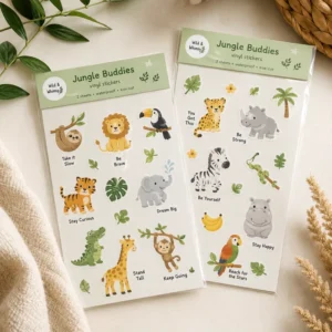 Die-Cut Glossy UV Vinyl Stickers