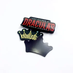 Die-Cut Magnetic Car Sticker UV-Proof Waterproof Vehicle Bumper Magnet Sign