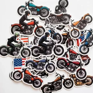 Die-Cut PVC Cartoon Decorative Self-Adhesive Stickers for Home Decoration