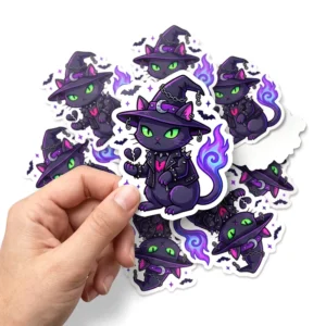 Die Cut Vinyl Stickers Logo Printing Waterproof PVC Cartoon Holographic Gift and Craft Stickers