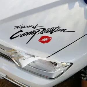 Die-Cut Waterproof Vinyl Car Window Decal
