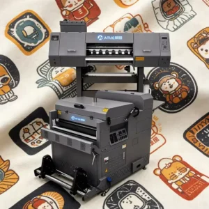 Digital DTF Printer 60cm Roll-to-Roll A3/A1 Large Format Direct Film Transfer 2-Head XP600 Pigment Ink