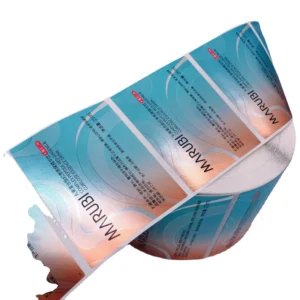 Digital Printing Biodegradable Waterproof Self-Adhesive Labels for Cosmetic Products