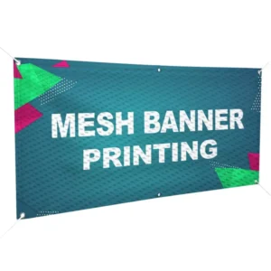 Digital Printing Fabric Mesh Banner for Outdoor Fence Advertising