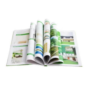 Digital Printing Manufacturer Custom Coated Art Paper and Cardboard Catalogs with Film Lamination