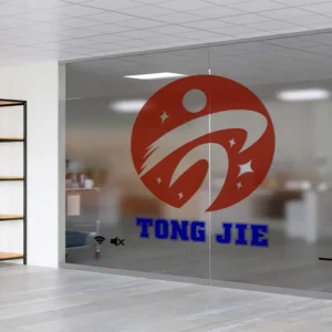 Digital Printing PVC Window Sticker with Custom Sizes and Shapes