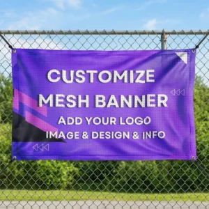 Digital Printing Portable Waterproof Lightweight Vinyl PVC Advertising Banner for Tradeshow Giveaways