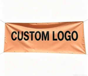 Digital Printing Vinyl Custom Banner with Grommets for Air or Stake Hanging, Custom Size and Quantity