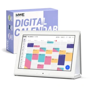 Digital WiFi Electronic Calendar 10.1 Inch HD LCD IPS Photo Frame Wall Mounted Desk Office