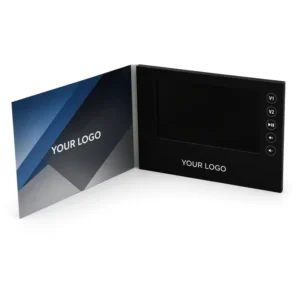 Direct Factory Hardcover LCD Screen Video Brochure Custom Printing Advertising Folder