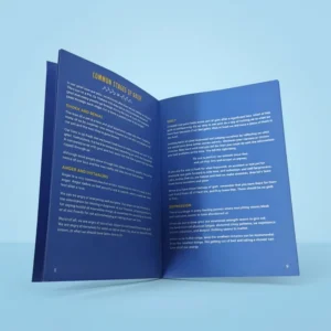 Direct Sale Printed Folded Brochure Pocket Brochure Printing Trifold Spot UV A4 Magazine Flyer Paper Card Bifold Trifold