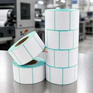 Direct Thermal Label Roll Self-Adhesive Package Labels