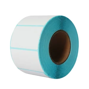 Direct Thermal Printer-Compatible 50 x 30 mm White Self-Adhesive Barcode Label Paper, 1000 Labels