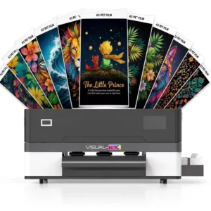 Direct-to-Film DTF Printer A3 PET Transfer Machine CMYK White Ink for T-Shirt Printing