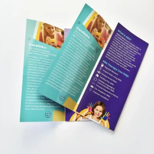 Double-Sided Art Paper Leaflet, Brochure, Instruction Booklet, and Flyer Printing