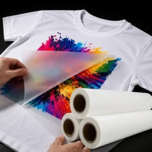 Double-Sided Matte PET DTF Film Heat Transfer Film Instant Hot Peel 30cm 33cm 40cm 60cm 80cm 24in 60mm Roll