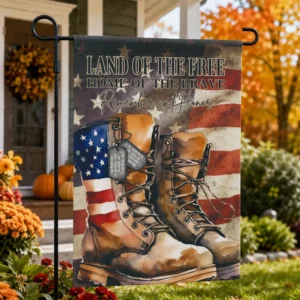 Double-Sided Outdoor Garden Flag Banner 30x45cm Polyester Seasonal Decor for Yard and Patio