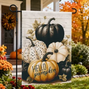 Double-Sided Outdoor Garden Flags, Polyester, 30 x 45 cm, Seasonal Decor for Home and Patio