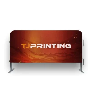 Double Sided Vivid Graphic Fence Banner Anti-Rain Tear Resistant Wedding Ceremony Backdrop Sign