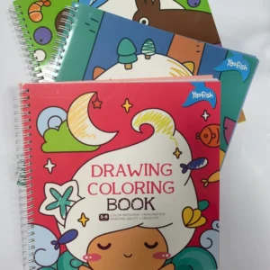 Drawing and Coloring Educational Book for Preschool and Kindergarten Children
