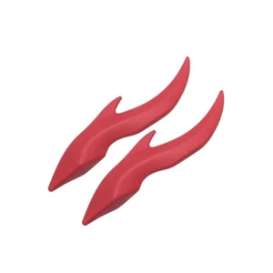 Drop-Shipping 3D EVA Car Stickers Cute Personalized Dragon Horn Bumper-Proof Exterior Decorations