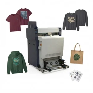 Dual I3200 Printhead High Precision A3WXB DTF Printer 300mm Width Printing DTF Transfer Machine for Garment Factory