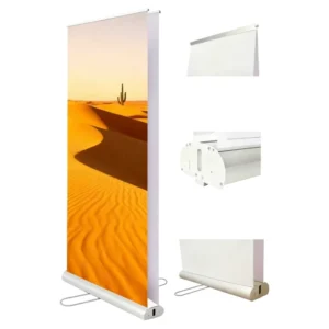 Dual-Side Roll-Up Banner 80x200cm or 85x200cm for Events