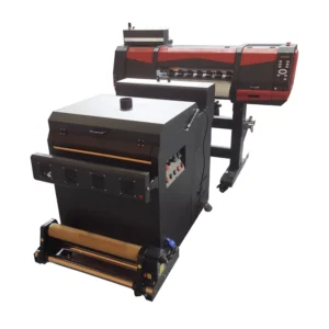 Dual XP600 DTF Printer with I3200, 60cm Width, 24-Inch Powder Shaker for T-Shirts