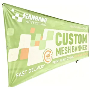 Durable Edge Vinyl Sign Banner for Boat Show Event