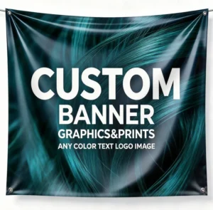 Durable PVC Banner UV Printing UV Weather Resistant Waterproof Easy Assembly