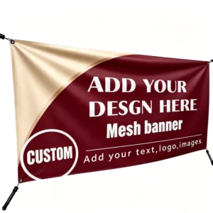 Durable PVC Flex Vinyl Banner for Mall Promotion