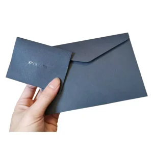 EN-16 Black Paper Envelope A4 for Invoice Packaging
