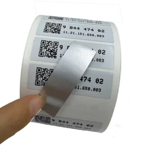 Easy Tear PET Waterproof Wire Wrap Labels Self-Laminating Cable Markers for Field Installation