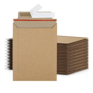 Eco-Friendly Brown Kraft Paper Rigid Mailers for Shipping