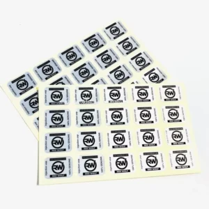 Eco-Friendly Custom Printed Waterproof Self-Adhesive Vinyl Packaging Label Stickers