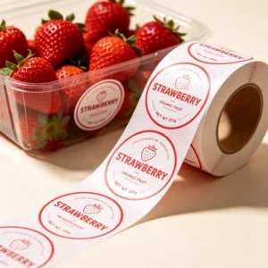 Eco-Friendly Durable Glossy Holographic Vinyl Oil-Proof Adhesive Sticker UV-Resistant Heat-Resistant