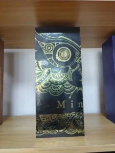 Eco-Friendly Handmade Custom Single Wine Gift Box Shockproof Recyclable