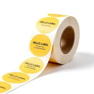 Eco-Friendly Laser Printed Adhesive Paper Stickers for Custom Design and Gift Packing
