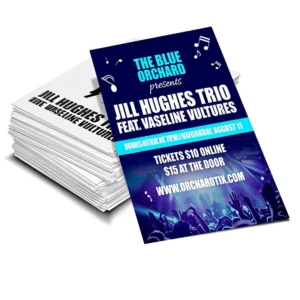 Eco-Friendly Matte Cardstock Custom Full-Color Flyer Printing